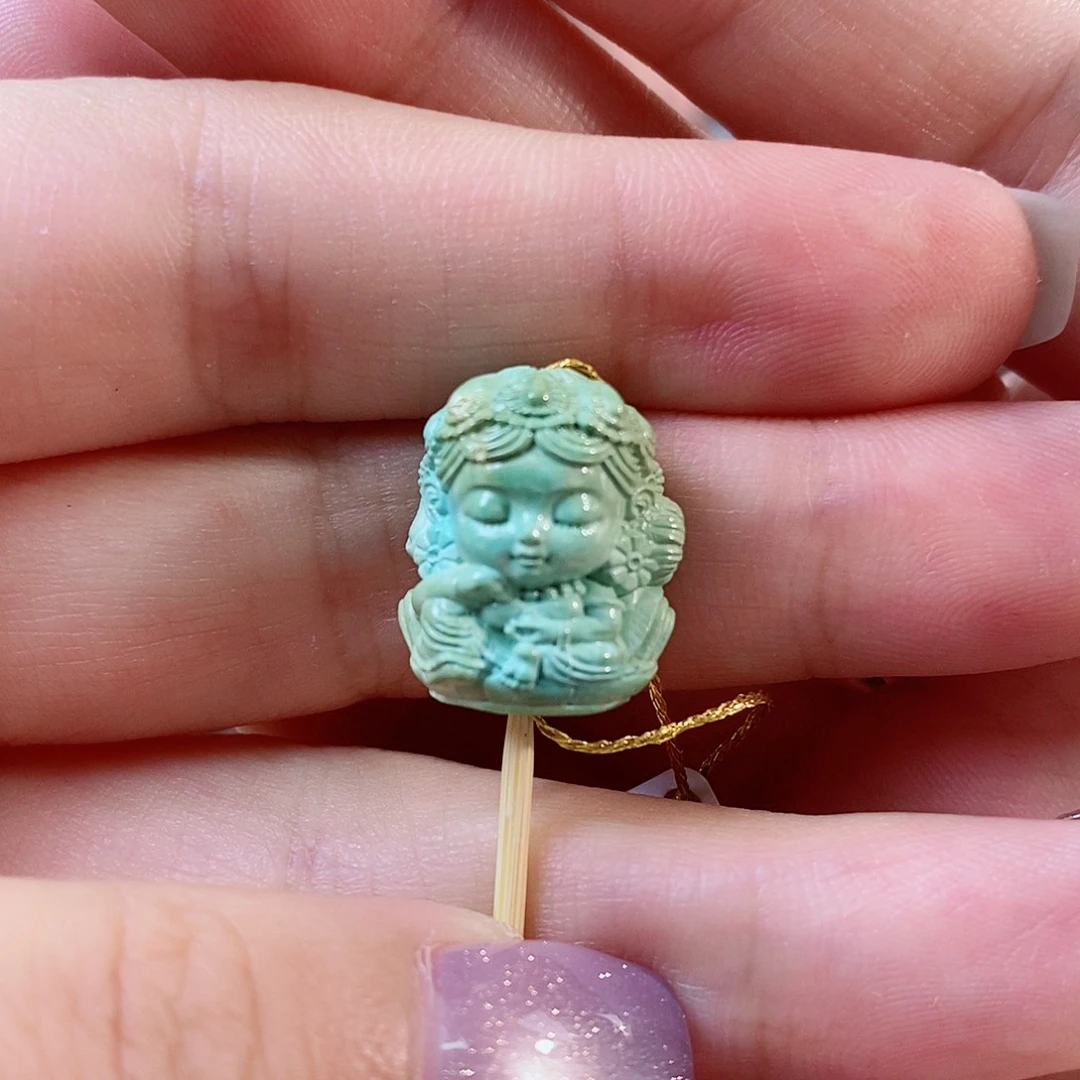 未镶嵌绿松石珠宝奇石