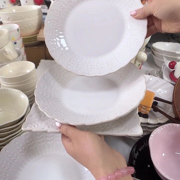 瓷片瑕疵特价陶瓷三件套