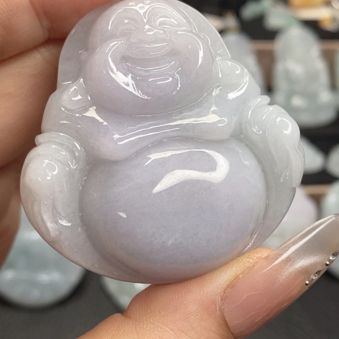 颈饰未镶嵌翡翠佛公