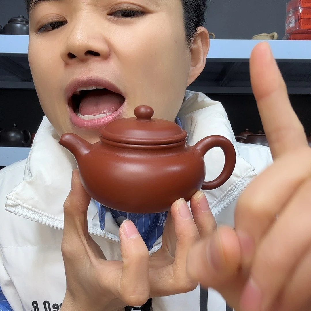 紫砂茶壶民间手艺人全手工制作