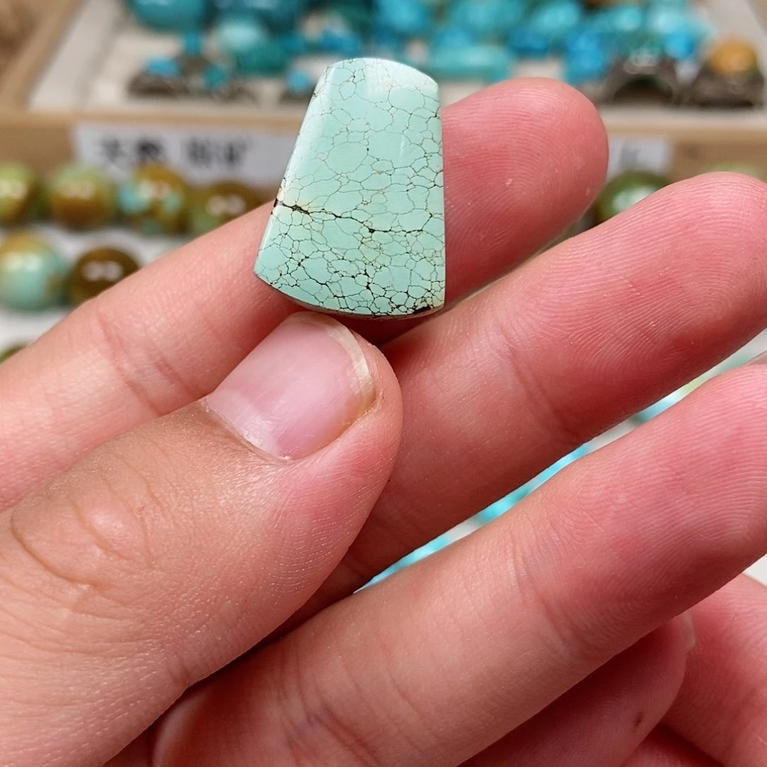 未镶嵌绿松石珠宝半成品