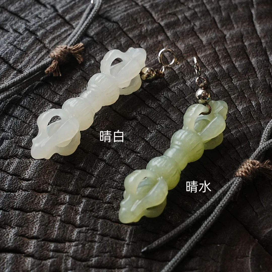 无心法师·三版·微瑕丨ZX26046444和田玉吊坠 925银多样性发其一
