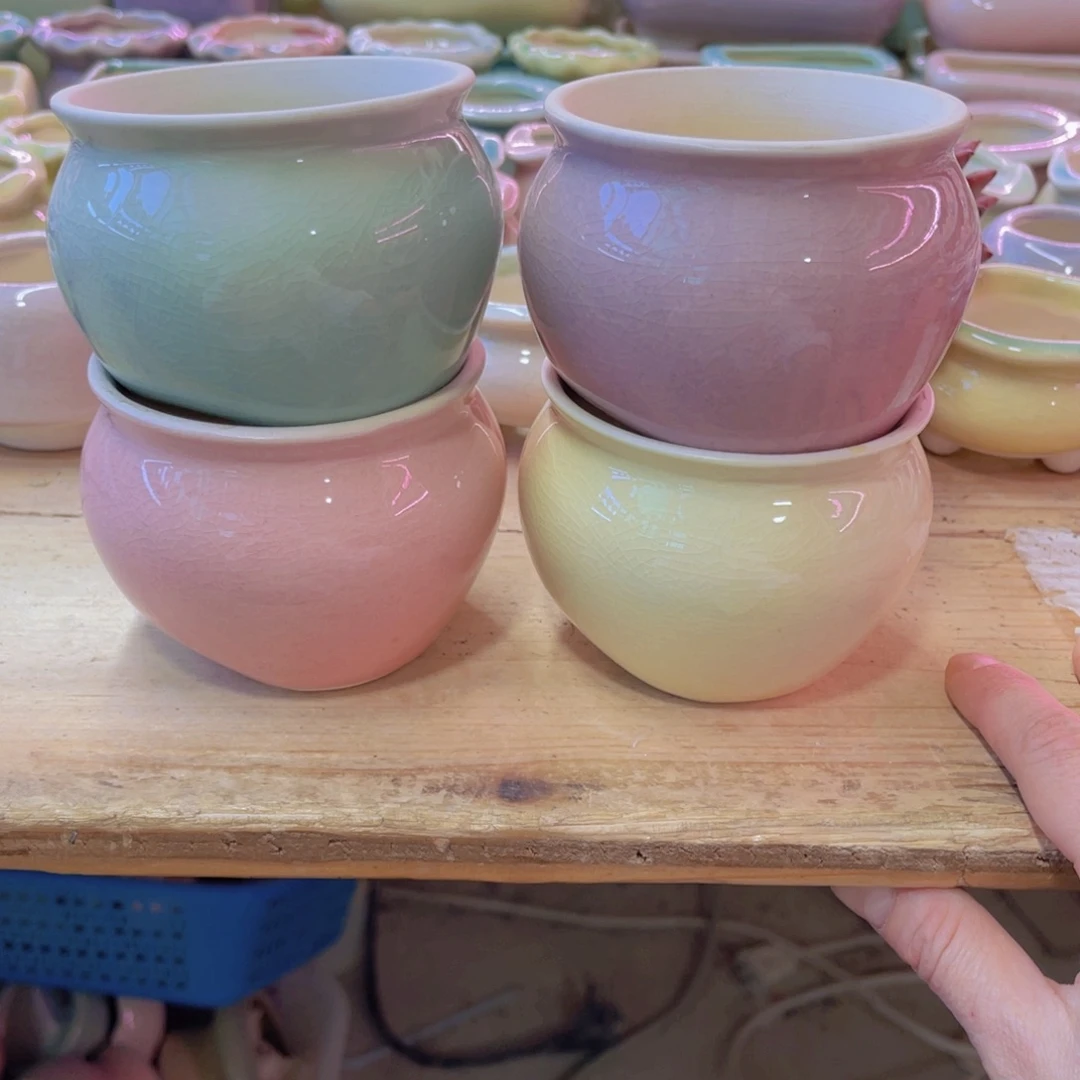 陶瓷花盆当场凑满12包邮