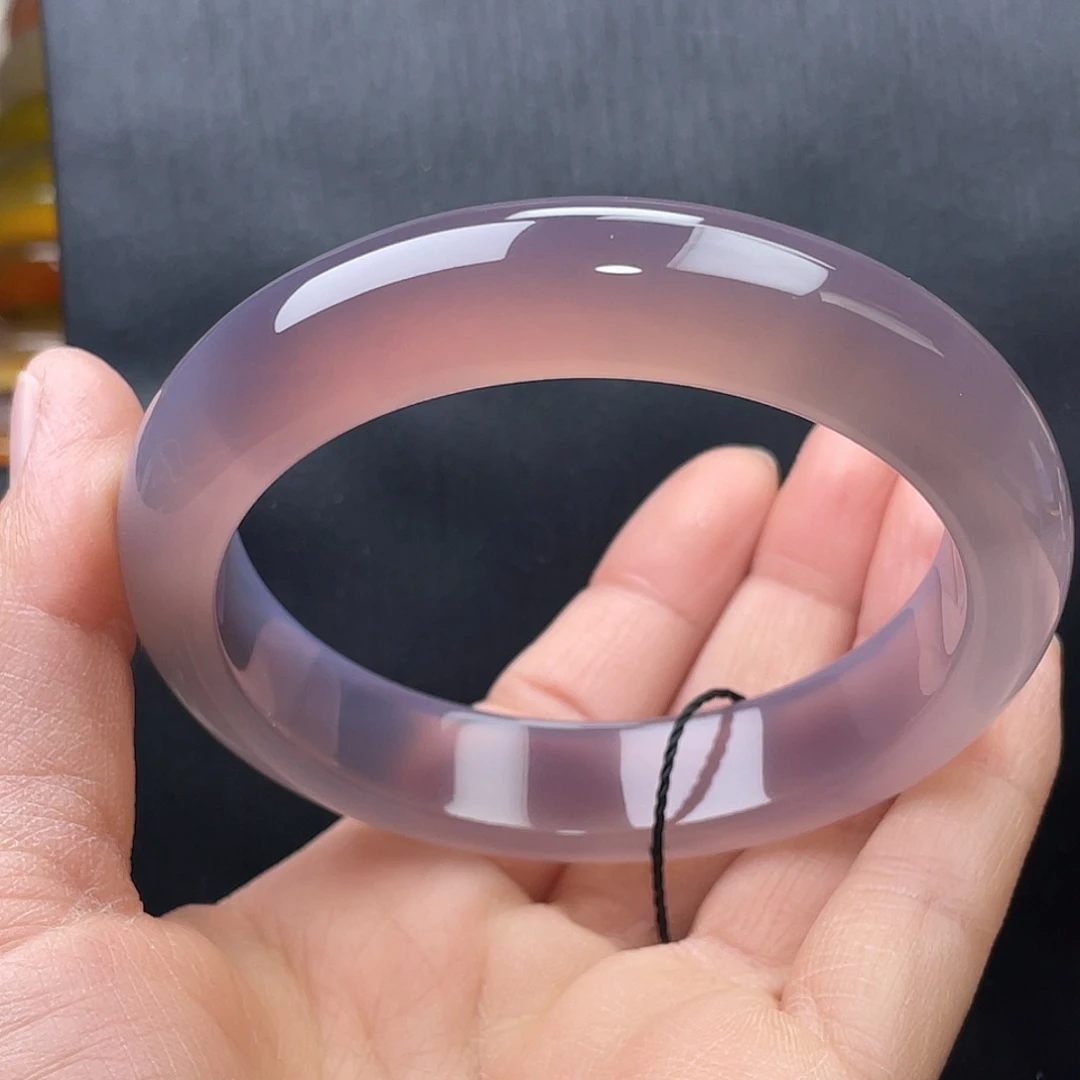 玛瑙/玉髓未镶嵌手镯65圈口