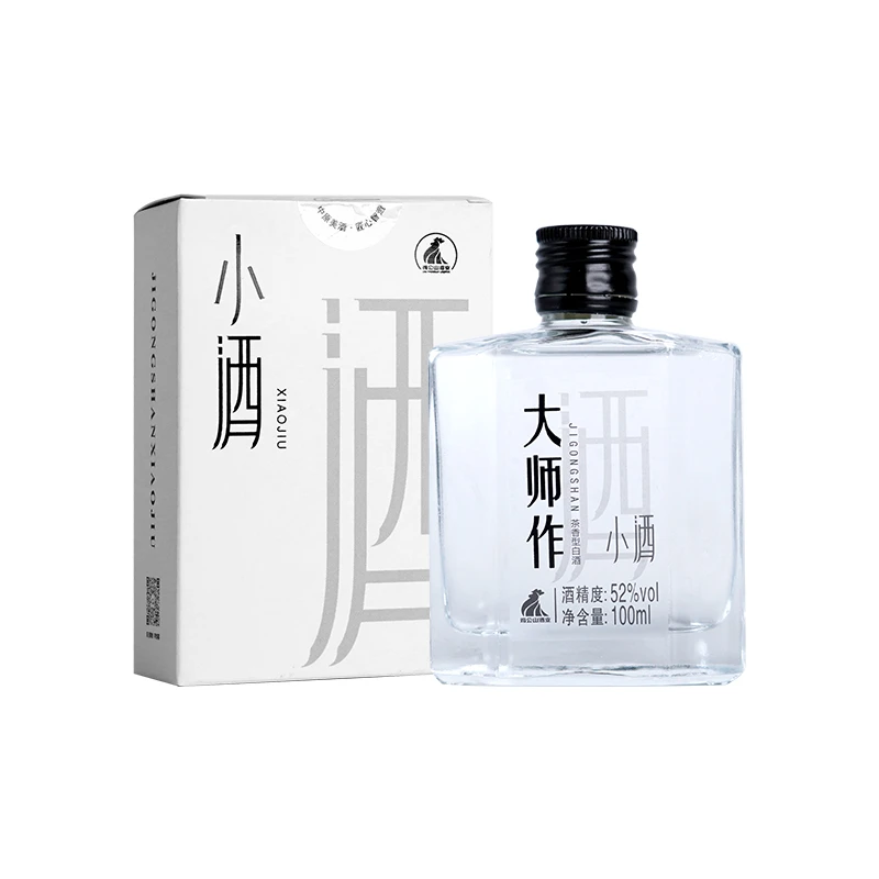 JI GONG SHAN/鸡公山白酒大师作小瓶装酒版茶香型52度100ml