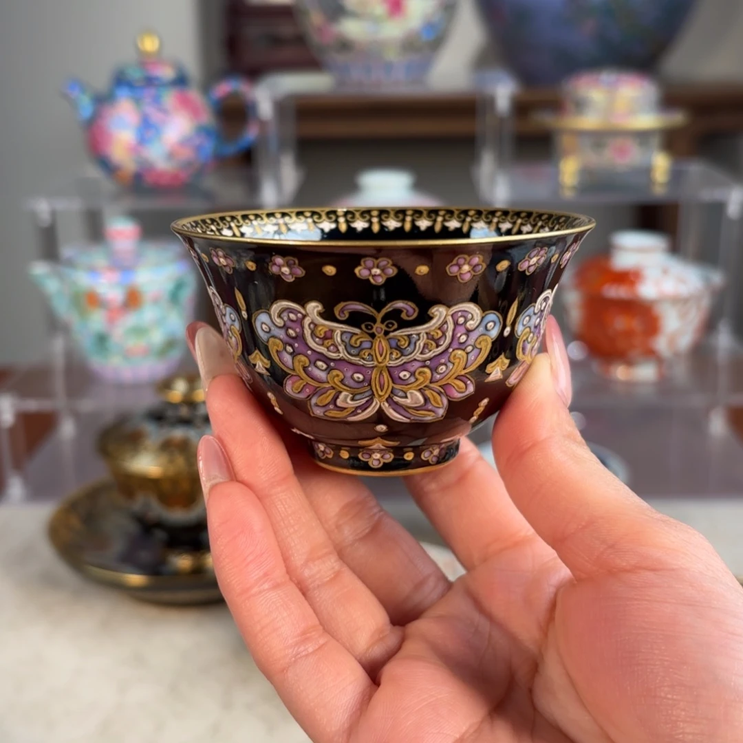 纯手工手绘 高端茶器