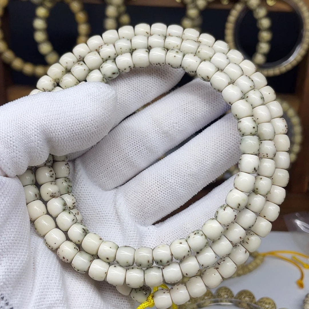 忘***忧星月菩提手串7-6，双留白