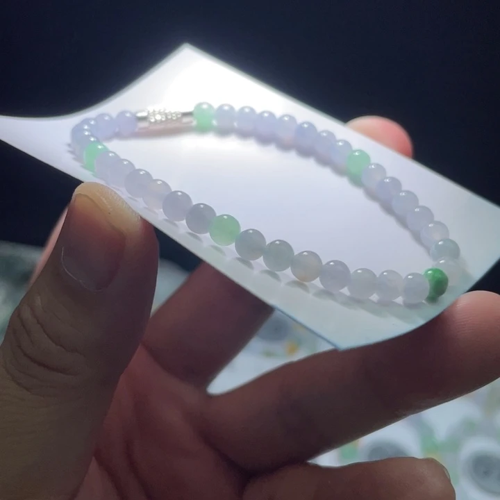 未镶嵌手链翡翠翡翠卡5左右