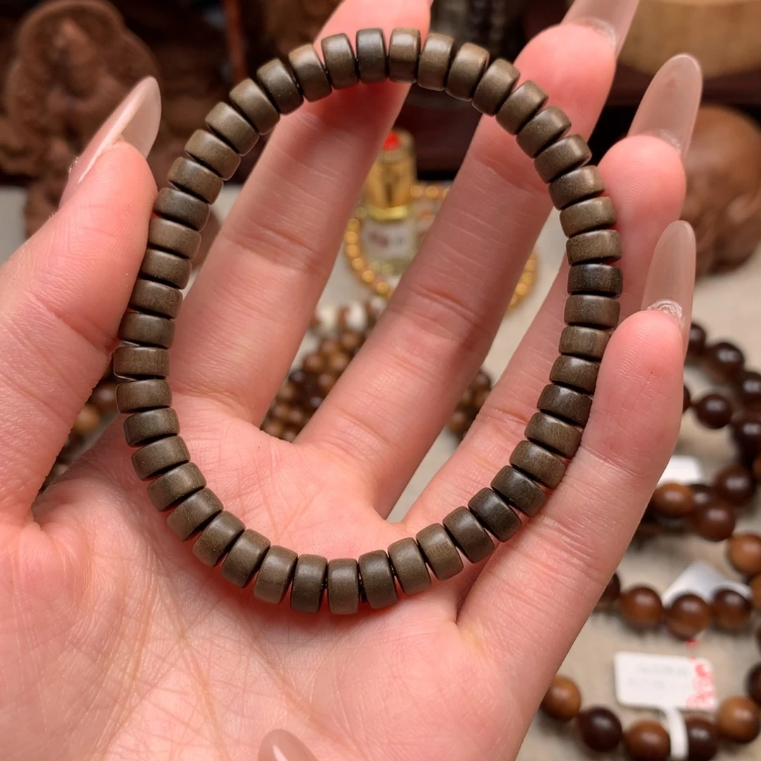 檀香木手串/手链老山檀香47阴沉药片珠