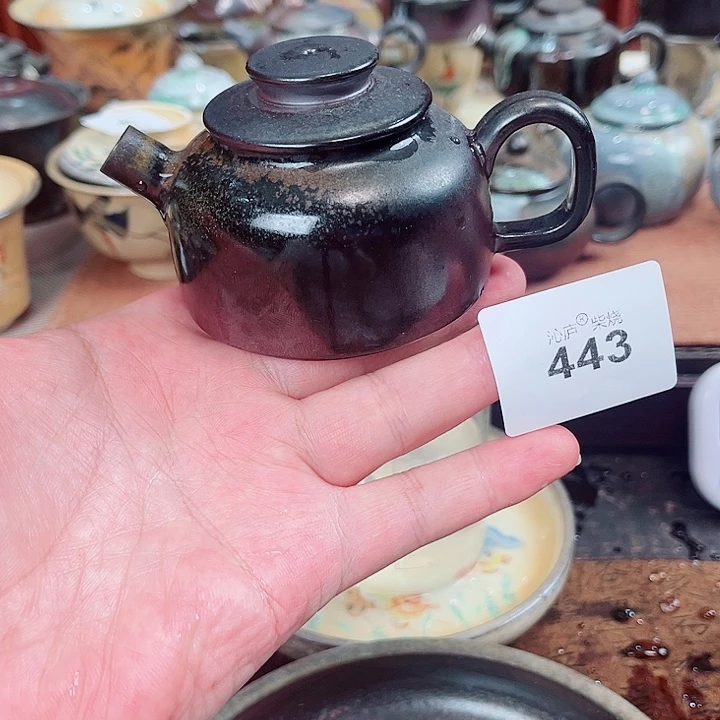 沁庐柴窑古法柴烧全手工茶具