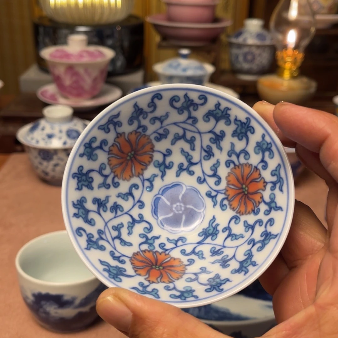 杯星慧陶瓷釉下彩茶具02