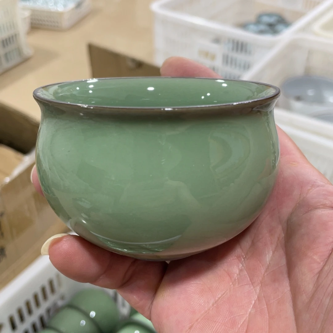 微瑕陶瓷茶壶茶杯家用