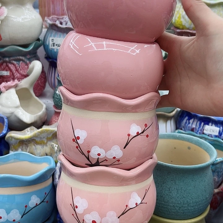 多肉绿植陶瓷花盆