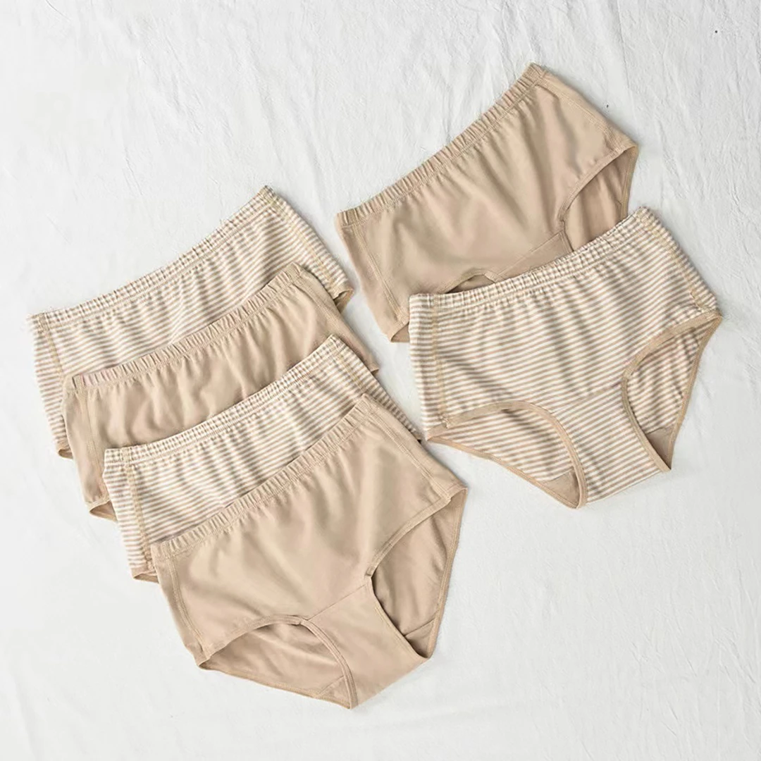 【好物推荐】高腰薄款女三角内裤内衣三角裤透气舒适无缝