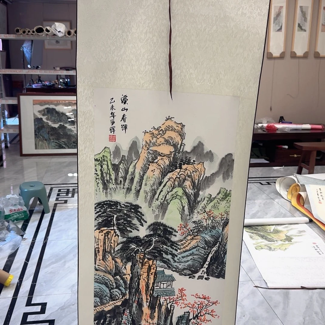 国画国画作品多次入选