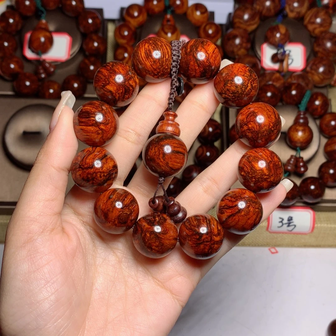 黄花梨/降香黄檀手串/手链落*