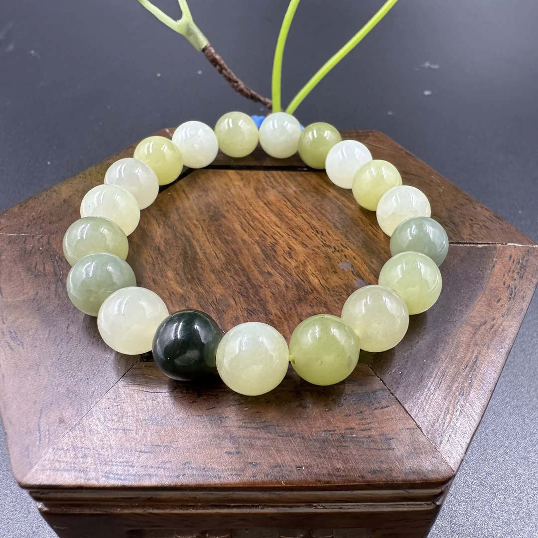 A1500 和田玉手串 HS4901052