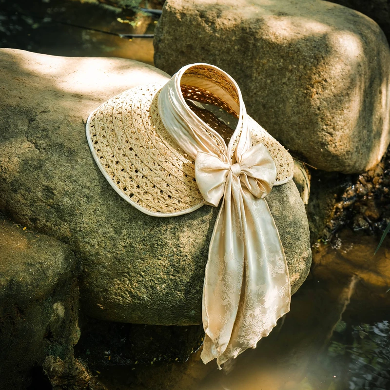 澳洲设计师品牌EvanaCheung【奥黛丽系列】草编帽