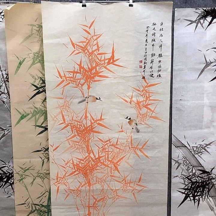 竖款新中式装饰画12