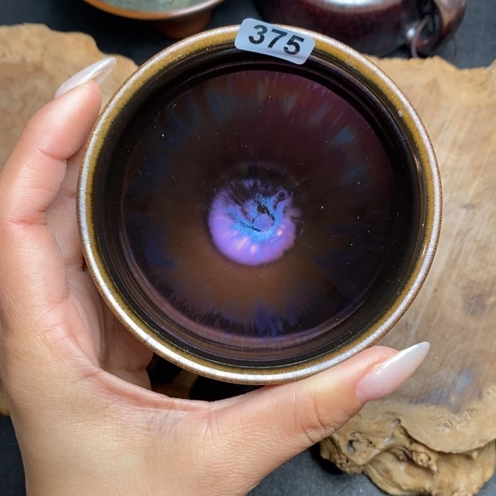 茶盏建窑建盏主人杯375微瑕