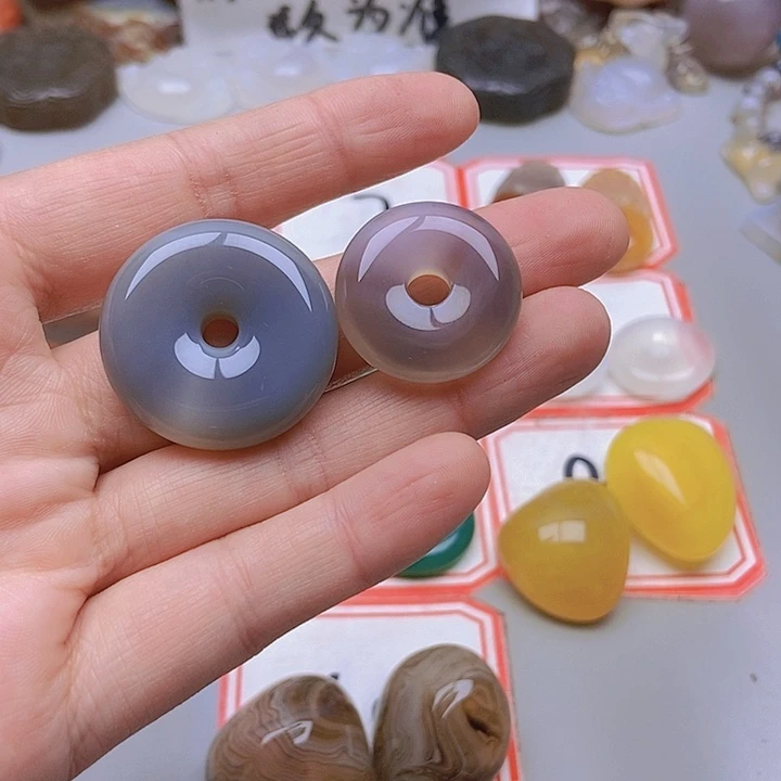 【闪购商品】未镶嵌玛瑙/玉髓珠宝半成品张*熙
