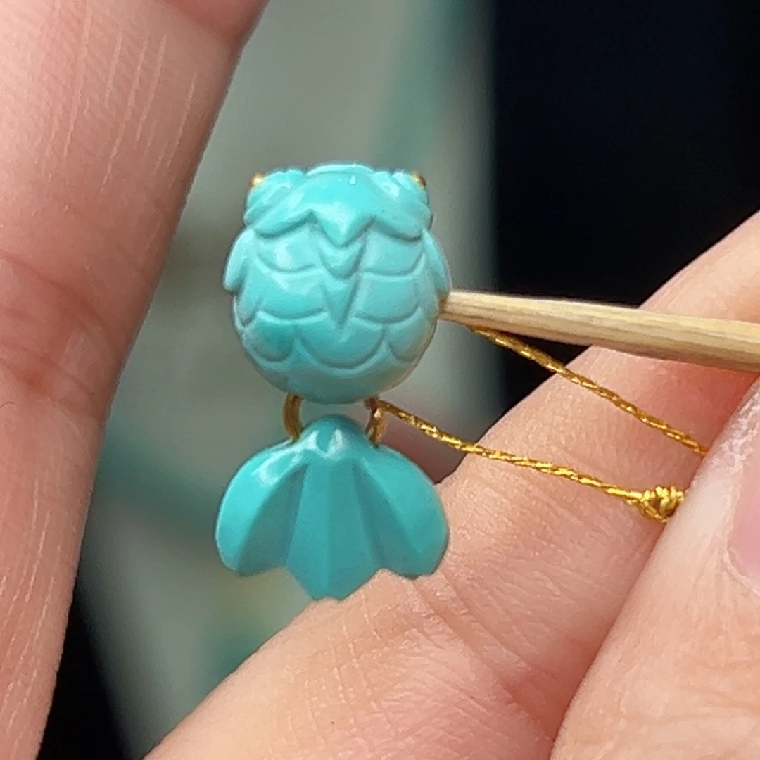 绿松石珠宝奇石未镶嵌