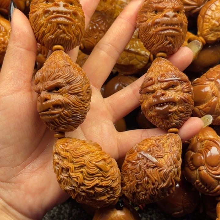 橄榄核吊坠琥****灵橄榄核