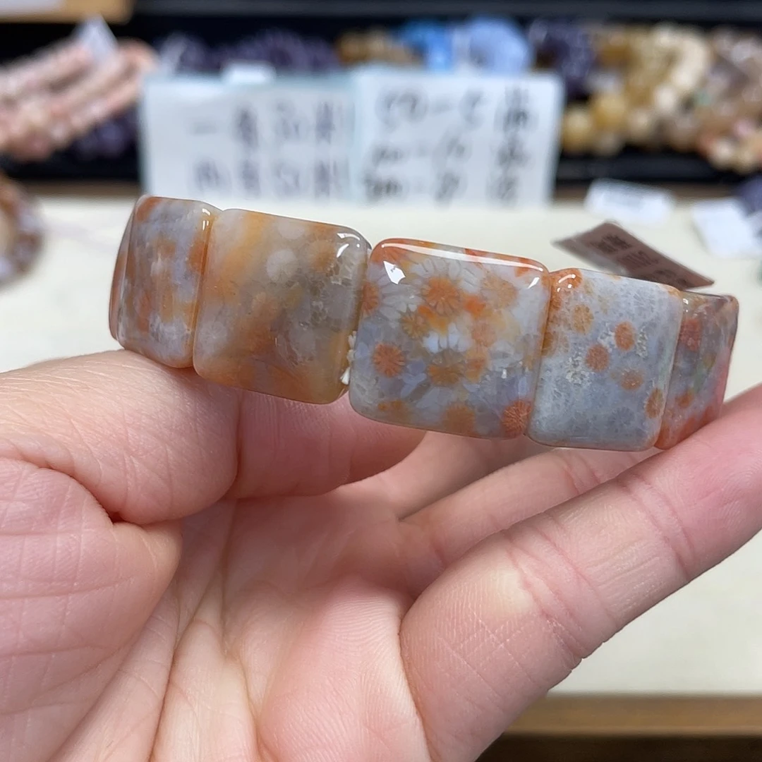 未镶嵌手串硅化珊瑚（珊瑚玉）j****在238