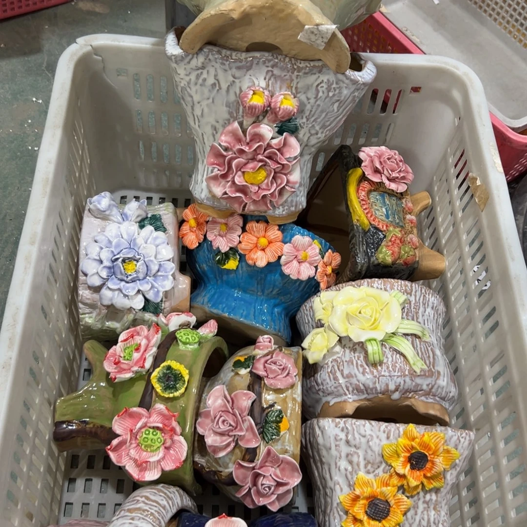 354 满20米飞秒退拉黑多肉花盆