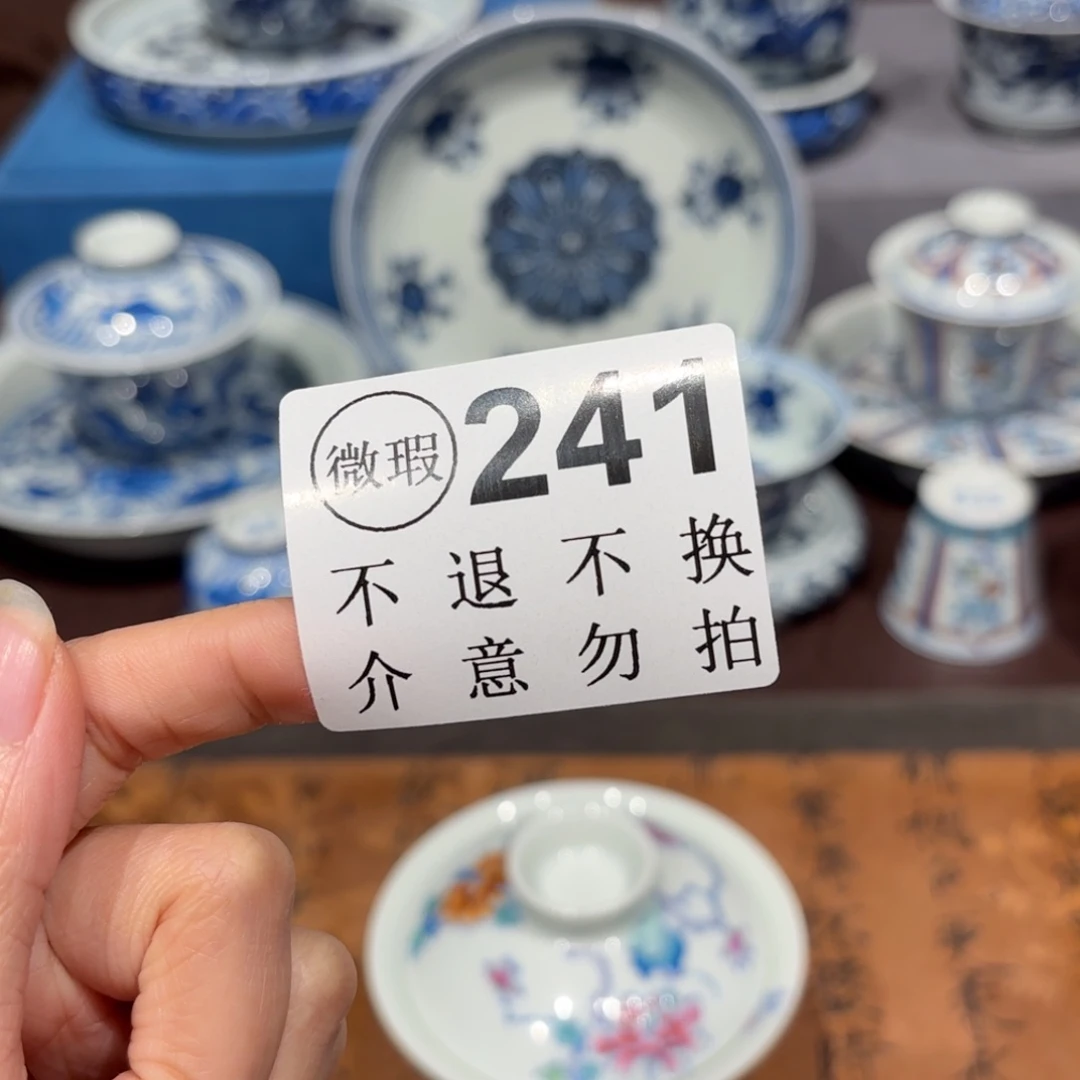 瓷片萌*景德镇纯手工手绘