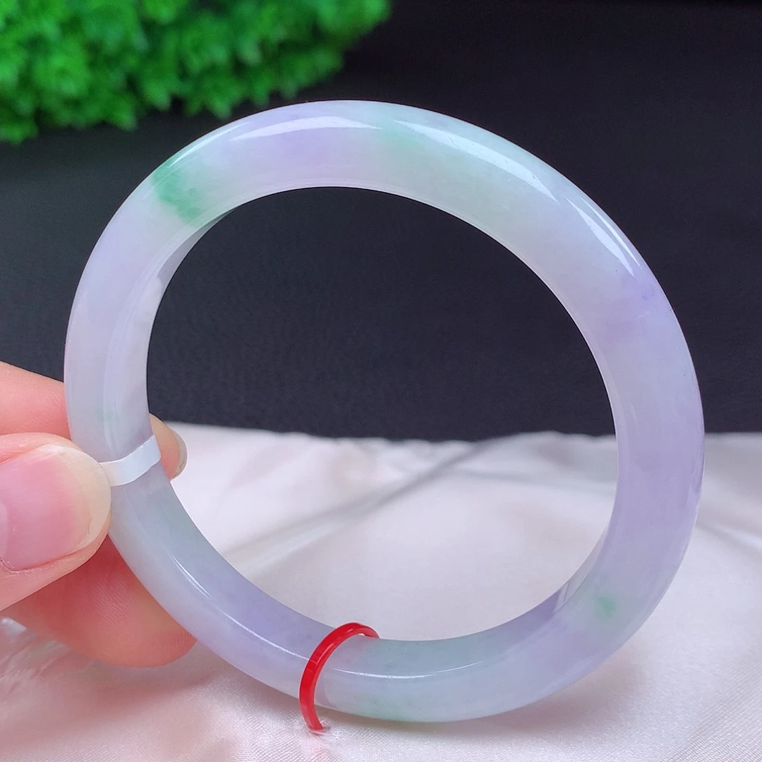 翡翠未镶嵌手镯57圈432507