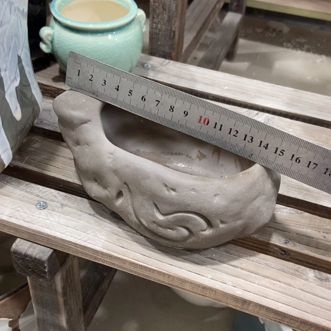 红陶高温陶瓷花盆