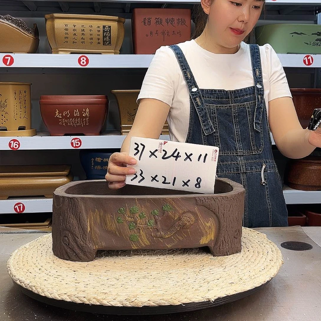 紫砂花盆紫砂花盆