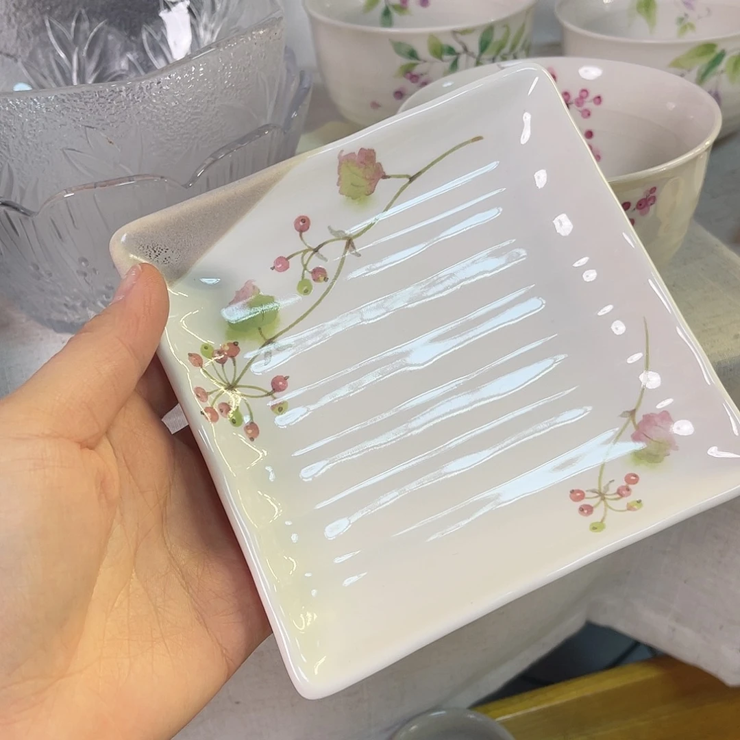 瓷片枝桠果子盘子哦28