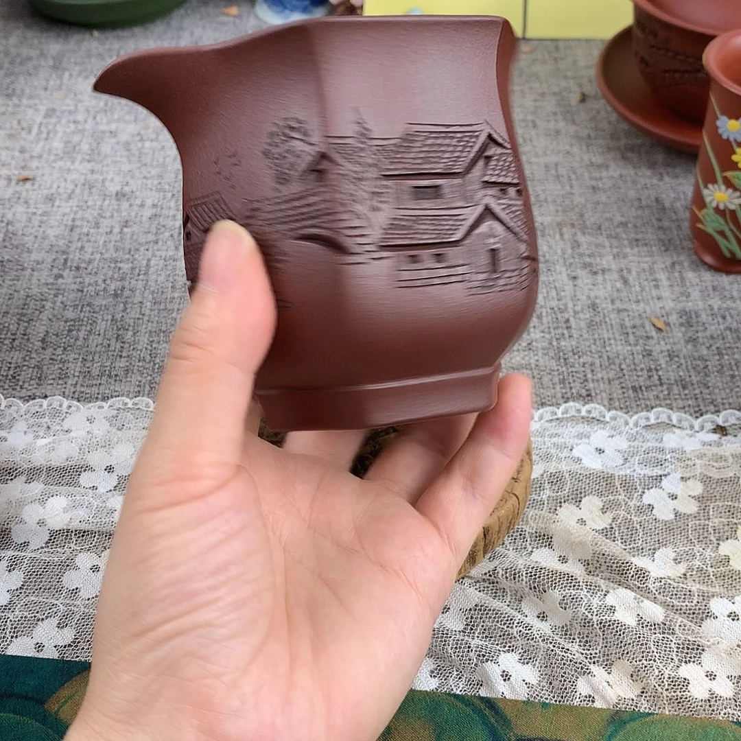 沈***夏茶杯紫砂高端主人杯