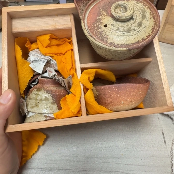 瓷片茶道具工艺品