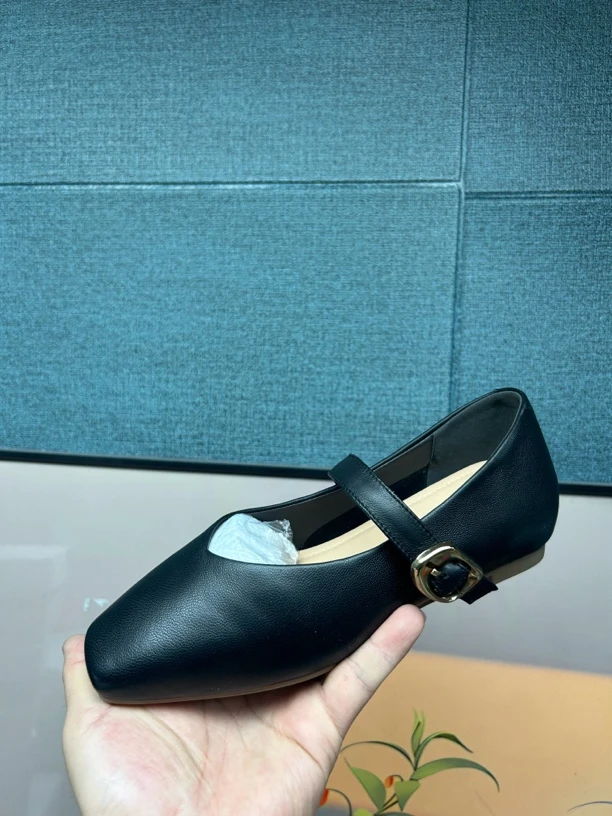 33393新款百搭头层羊皮玛丽珍