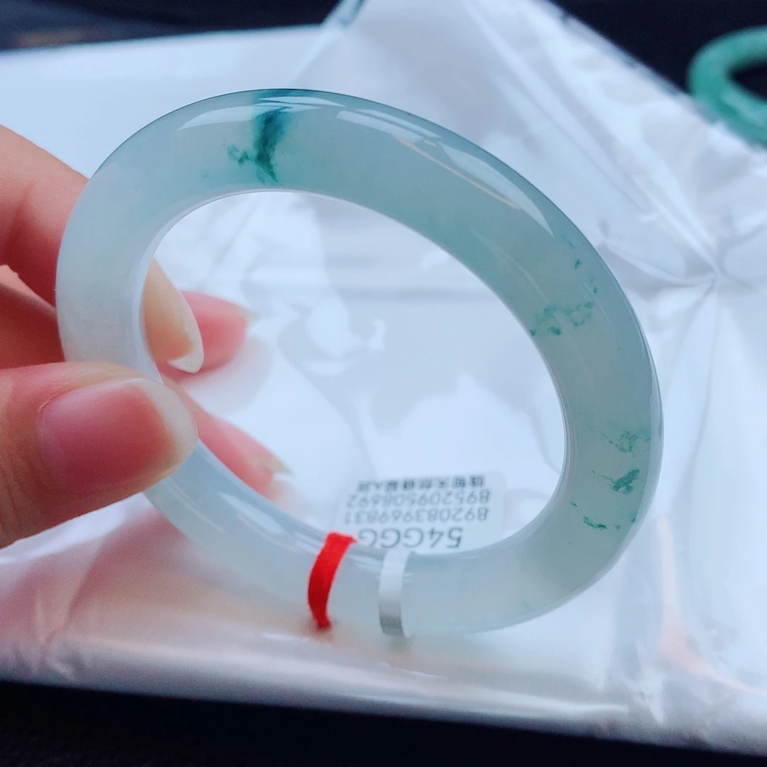 翡翠未镶嵌手镯天然缅甸翡翠A货手镯