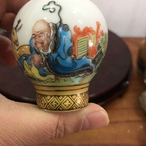 【闪购商品】瓶灿*陶瓷陶瓷艺术瓷器手工手绘陶瓷瓶壶