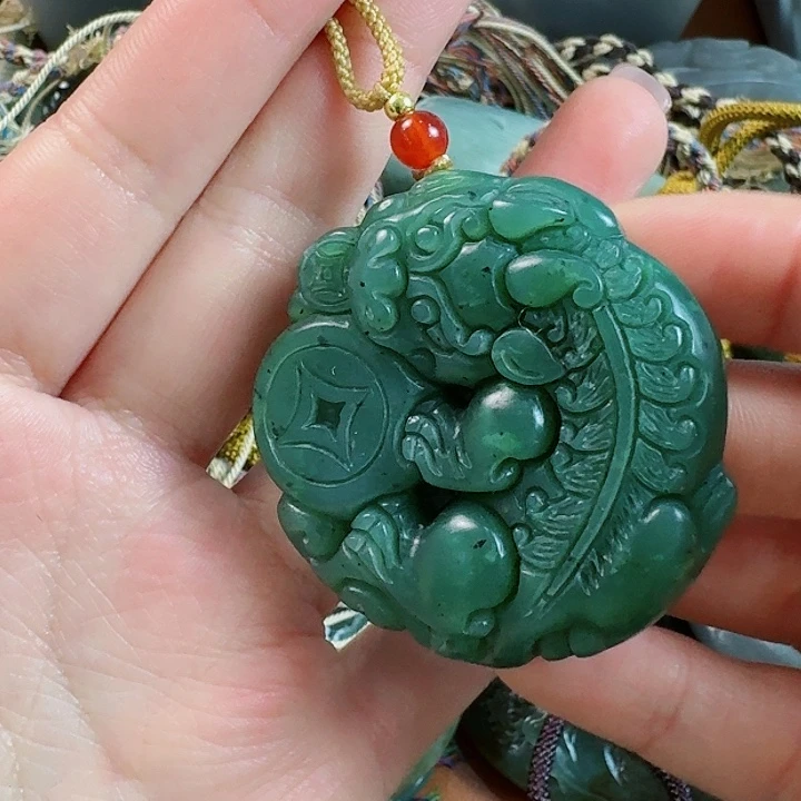 和田玉把件未镶嵌