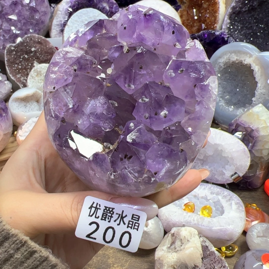 未镶嵌大型摆件（非配饰）紫晶200