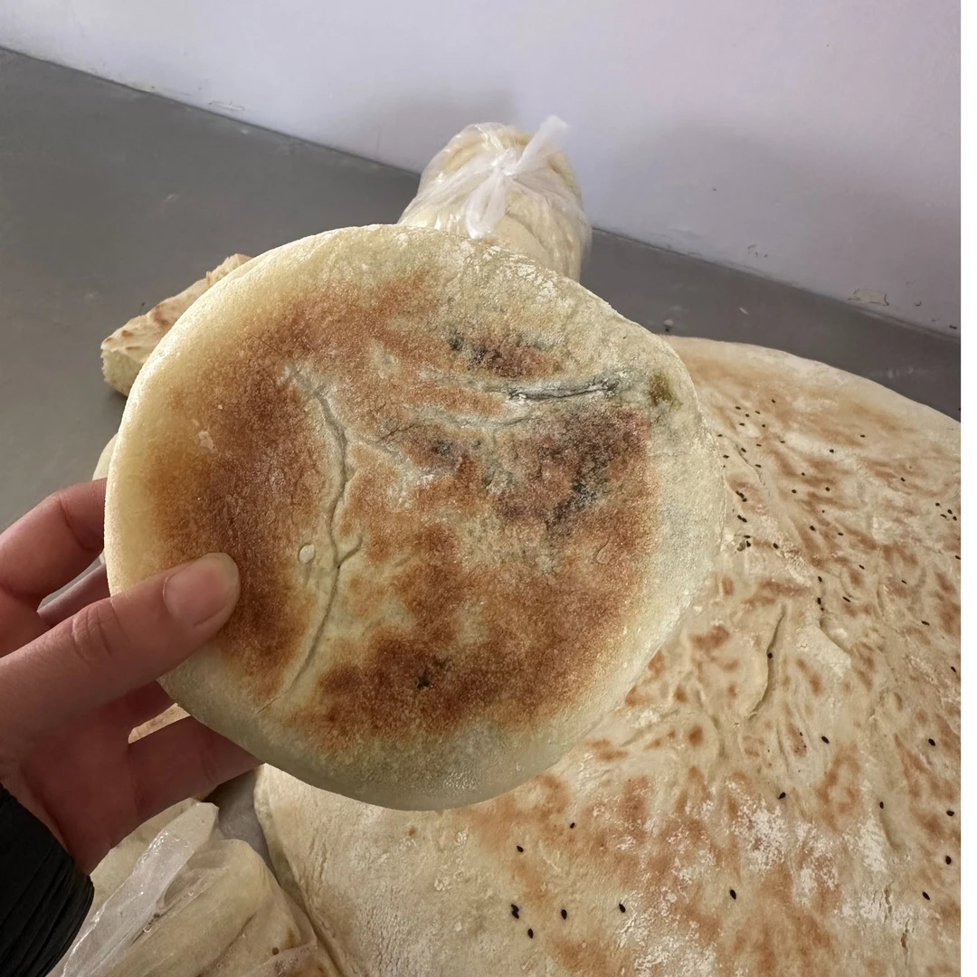 【京东包邮】安徽寿县农家手工腊菜轱辘馍馍 饼咸菜馍