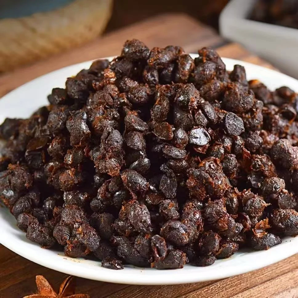 安徽特产阜阳酱豆子干酱豆农家自制炒菜拌饭风味独特原味豆鼓袋装