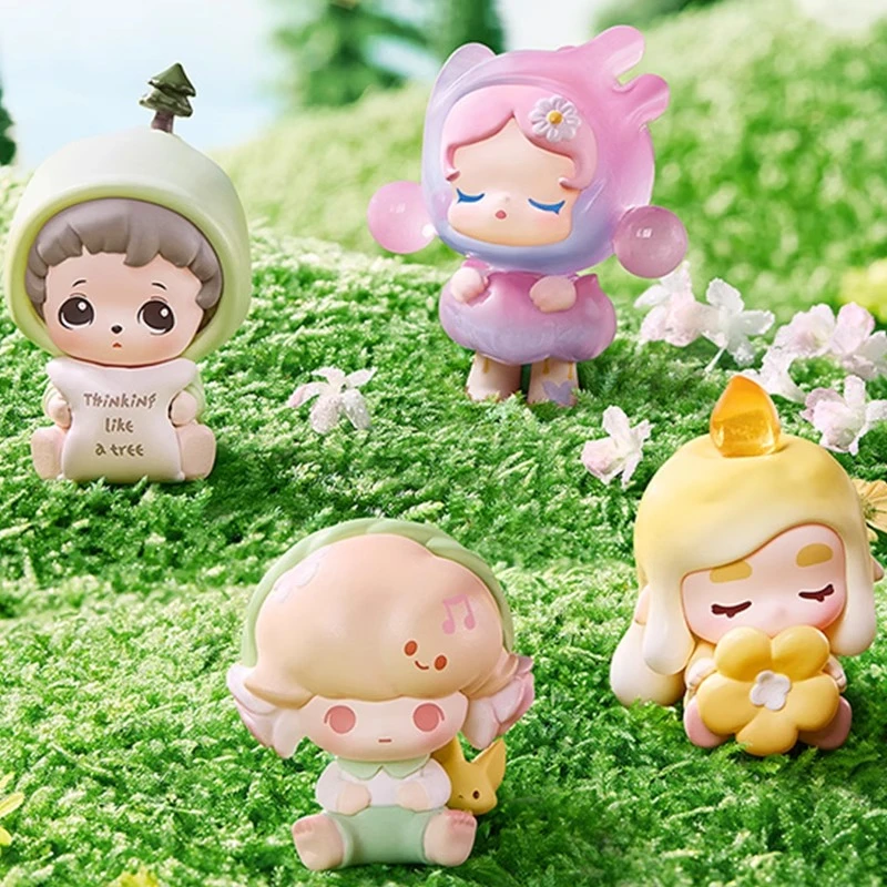 【欧天使兔兔熊】泡泡萌粒跟我去郊游系列盲盒盲袋公仔潮玩