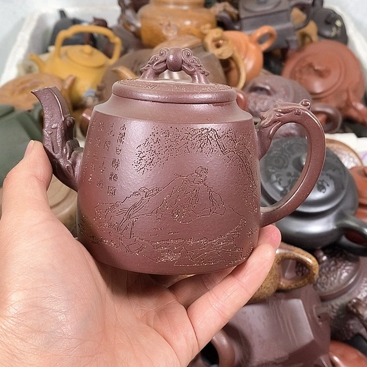 茶壶紫砂微瑕微瑕