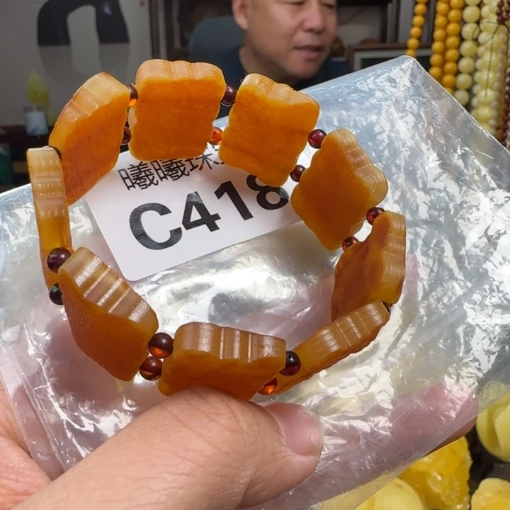 蜜蜡珠宝奇石未镶嵌多样性发其 一