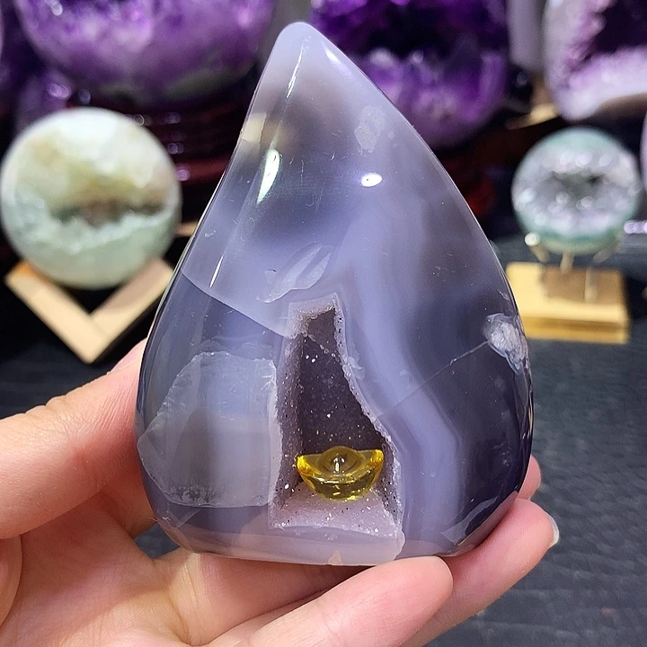 未镶嵌珠宝半成品紫晶