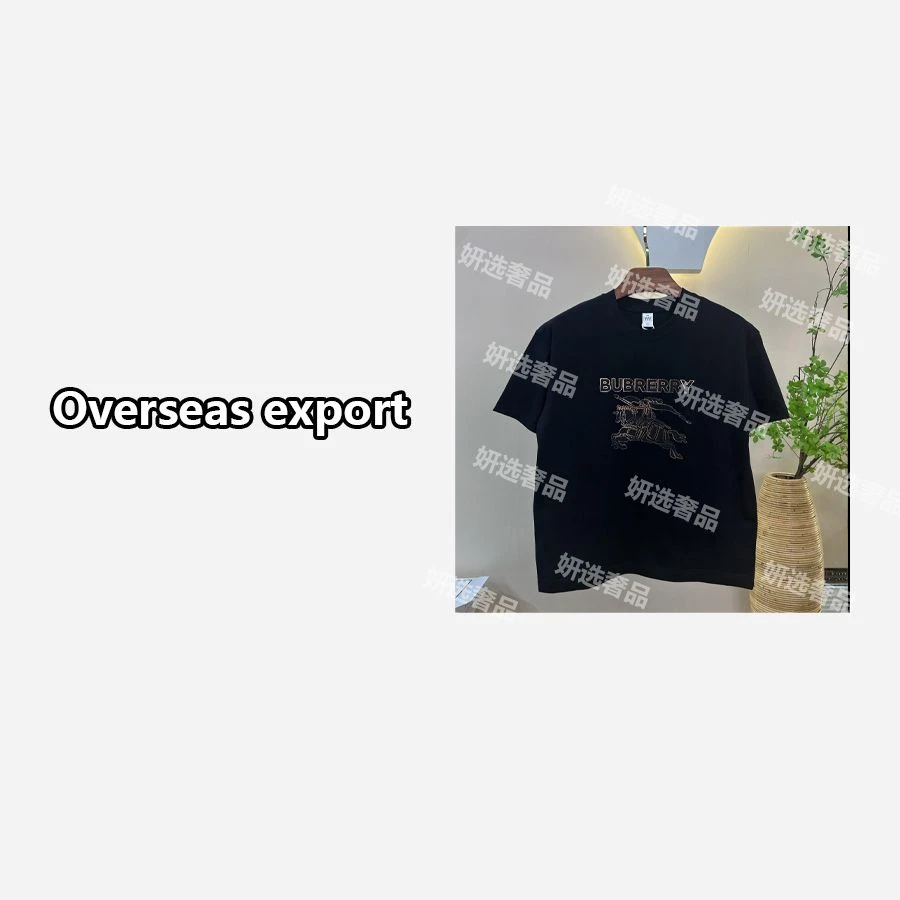 欧洲站新品高级定制轻奢时尚短裤欧洲短袖-A004