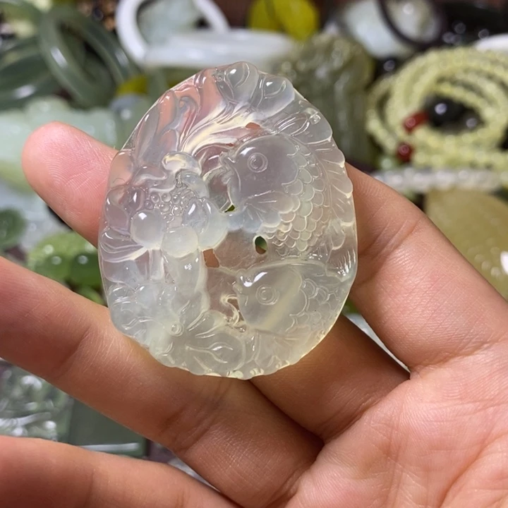 岫玉岫玉颈饰未镶嵌