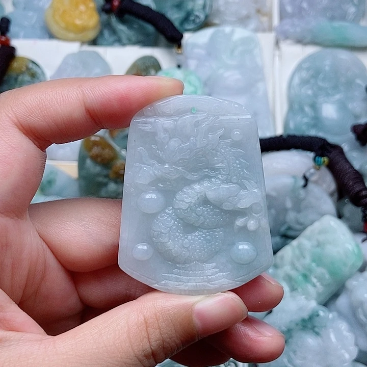 翡翠未镶嵌吊坠(不含链)翡翠